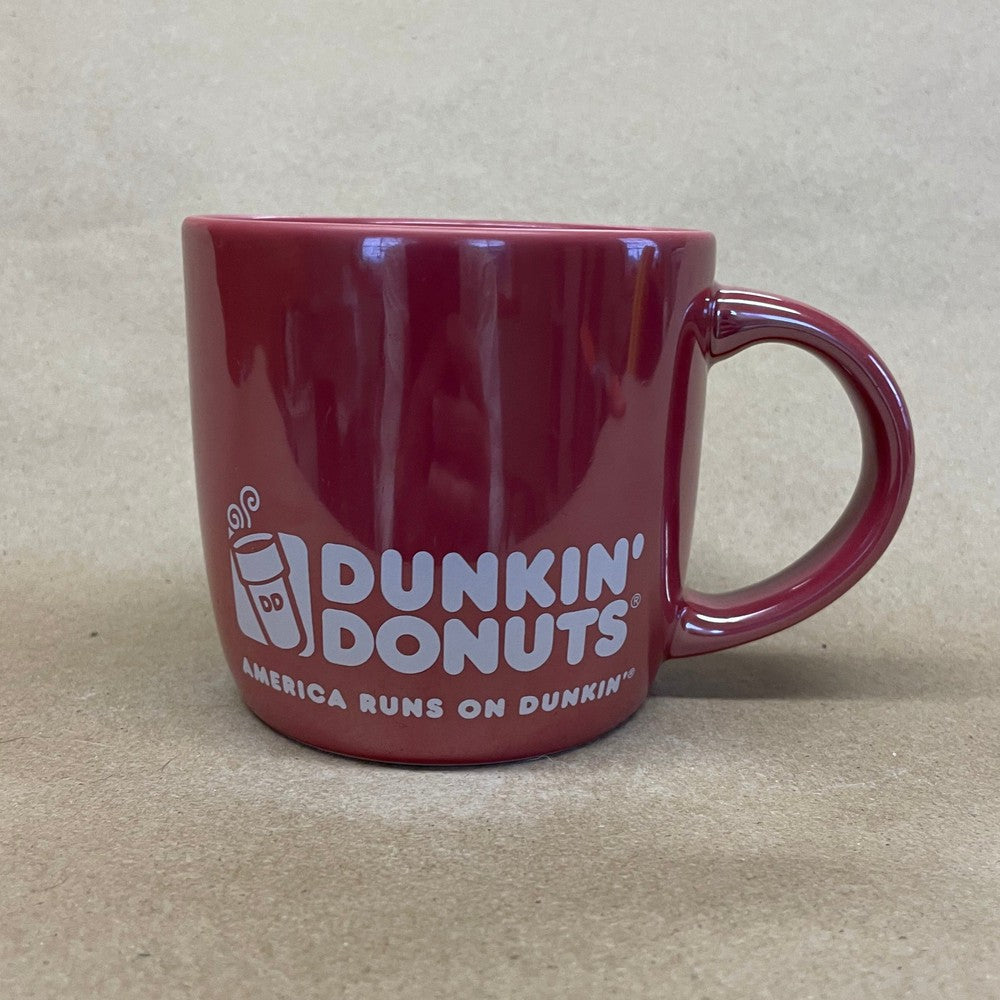 Dunkin' Donuts Red America Runs on Dunkin' Mug-2014 – Mug Hunter