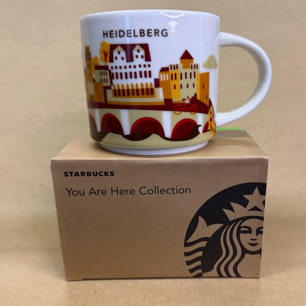 Starbucks You Are Here Collection Germany Heidelberg Ceramic Coffee Mug New Box