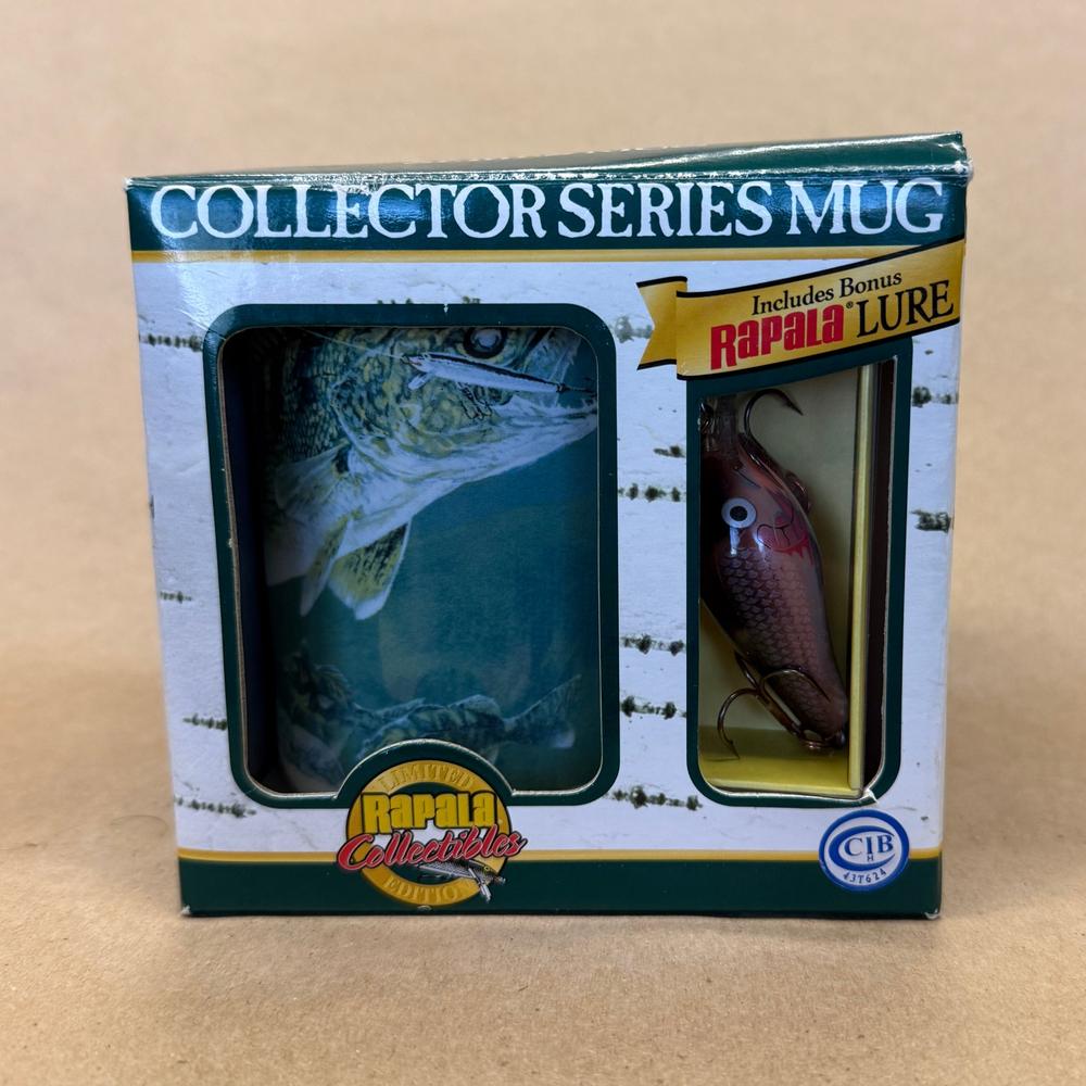 antique cups with fishing lure patch Rapala Collector Series Mug with Fishing Lure NIB – Mug Hunter