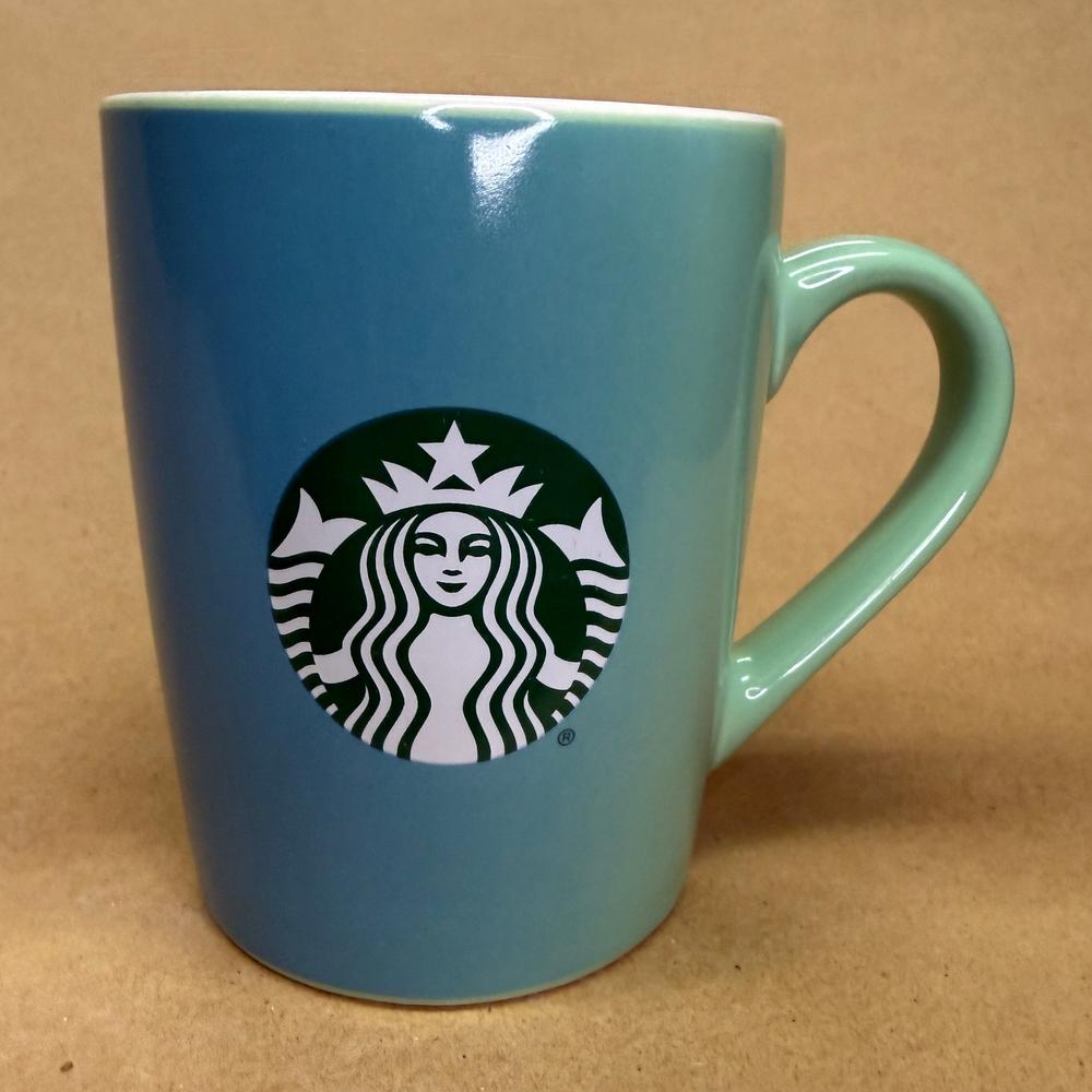 Starbucks Aqua Teal Blue with Green Siren Mug-2021 – Mug Hunter