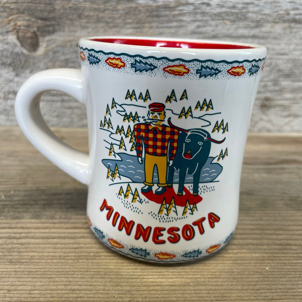 180 Degree Stoneware Minnesota Paul Bunyan Mug-2019