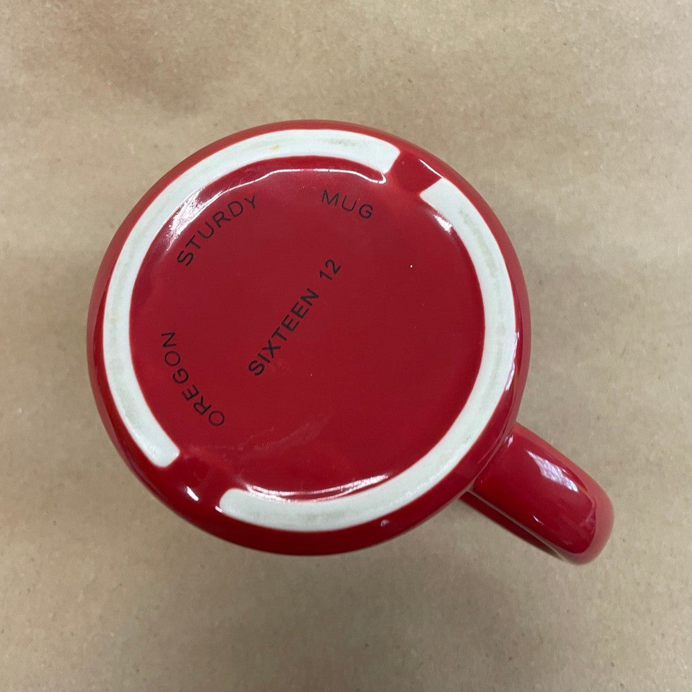 Allann Bros Coffee Roasters Red Mug