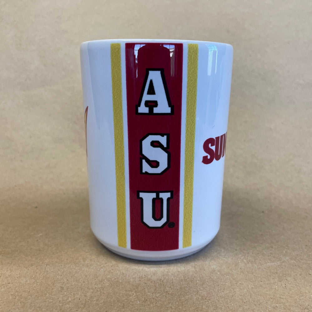 Arizona State University White Sun Devil Mug