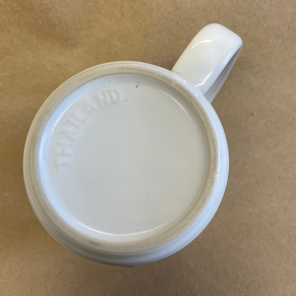 Arizona State University White Sun Devil Mug