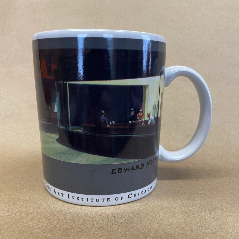Art Institute Of Chicago Edward Hopper Nighthawks Mug-1993