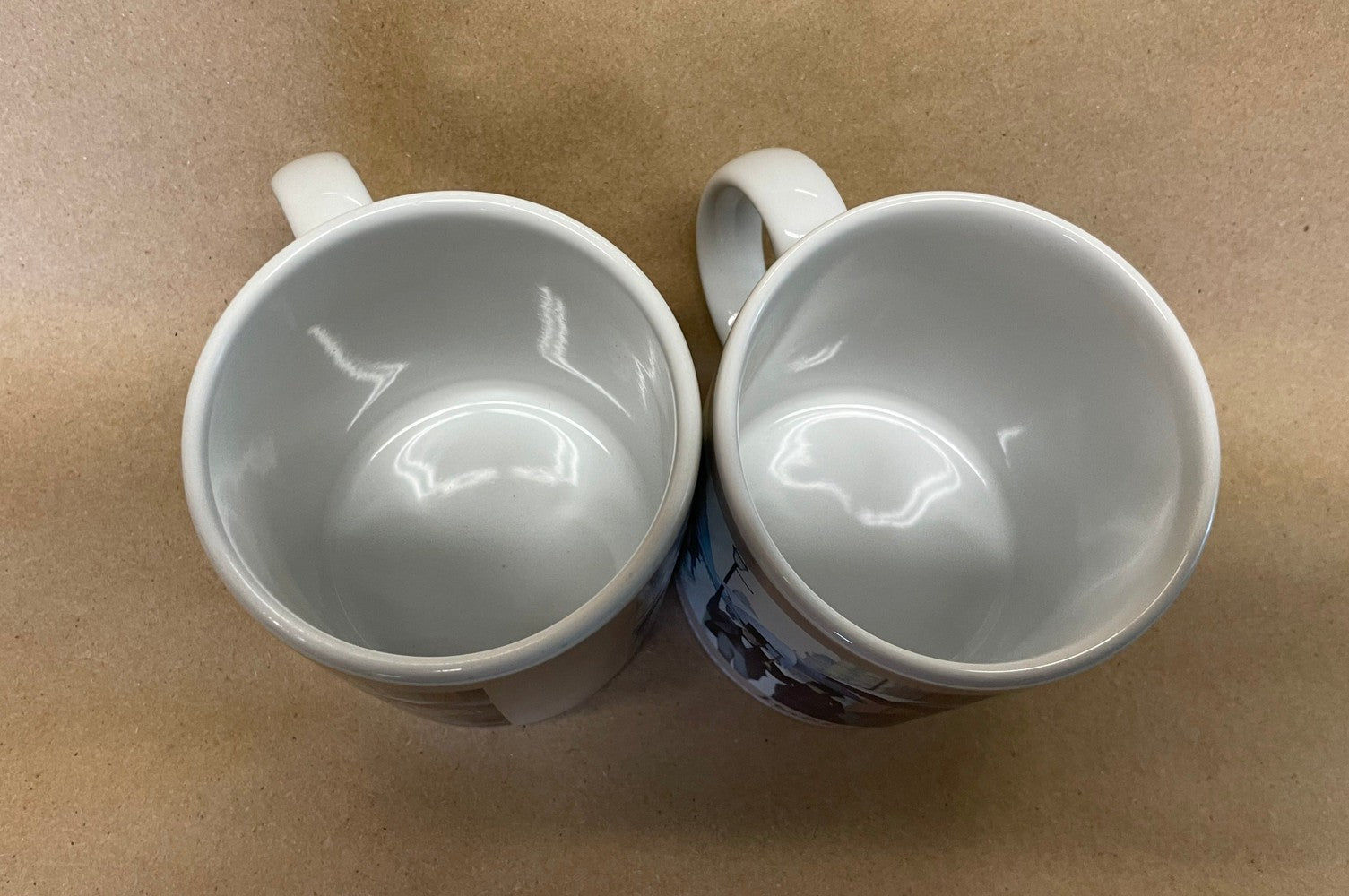 Art Institute Of Chicago Gustave Caillebotte Rainy Days Mugs-1993 Pair