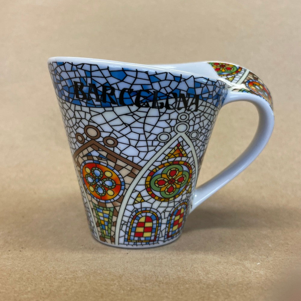 Barcelona Stained Glass Mug