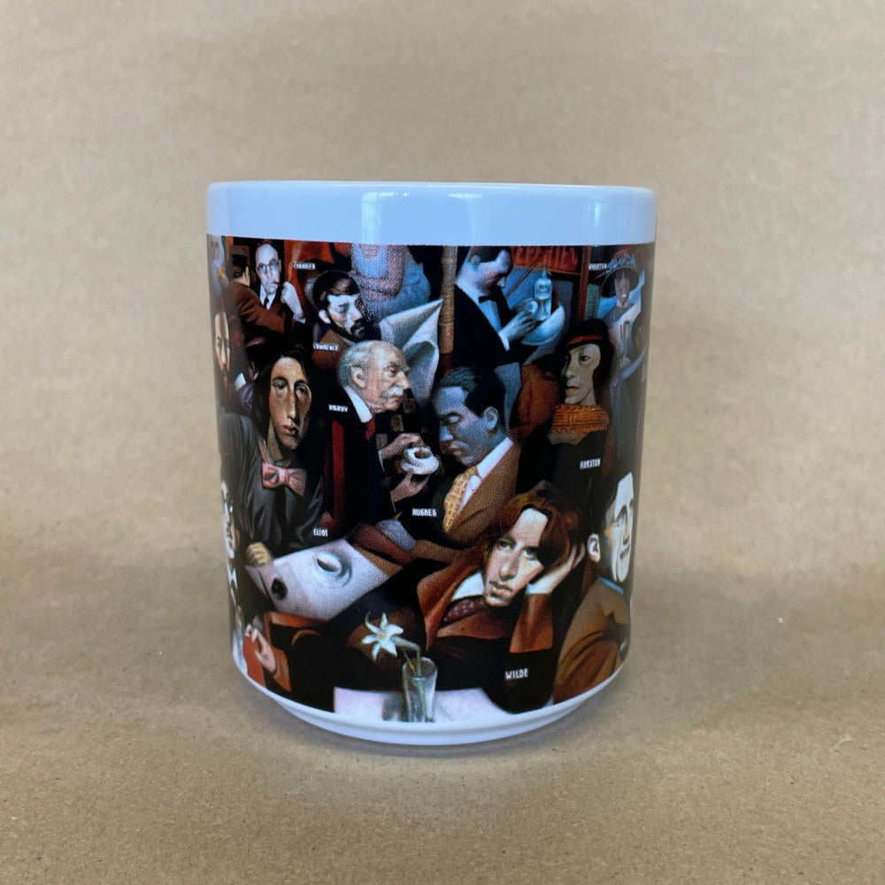 Barnes & Noble Cafe Famous Authors Mug