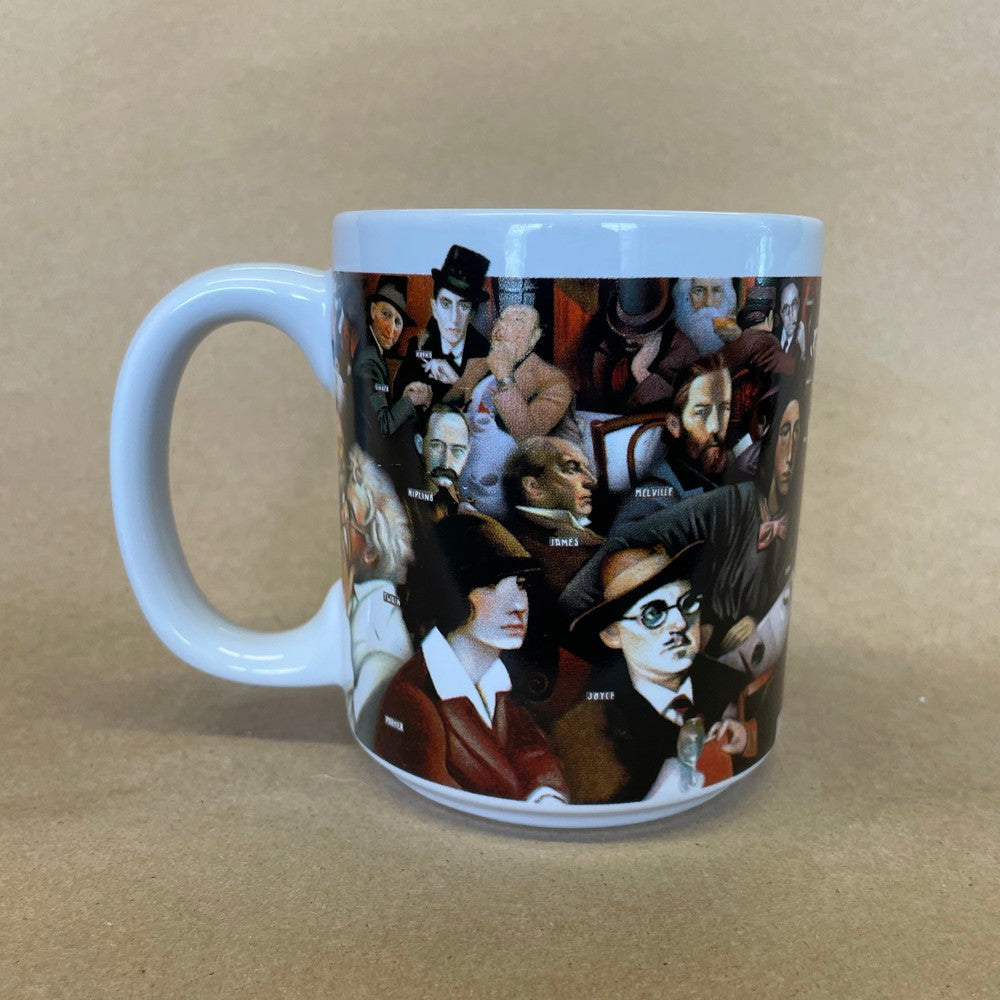 Barnes & Noble Cafe Famous Authors Mug