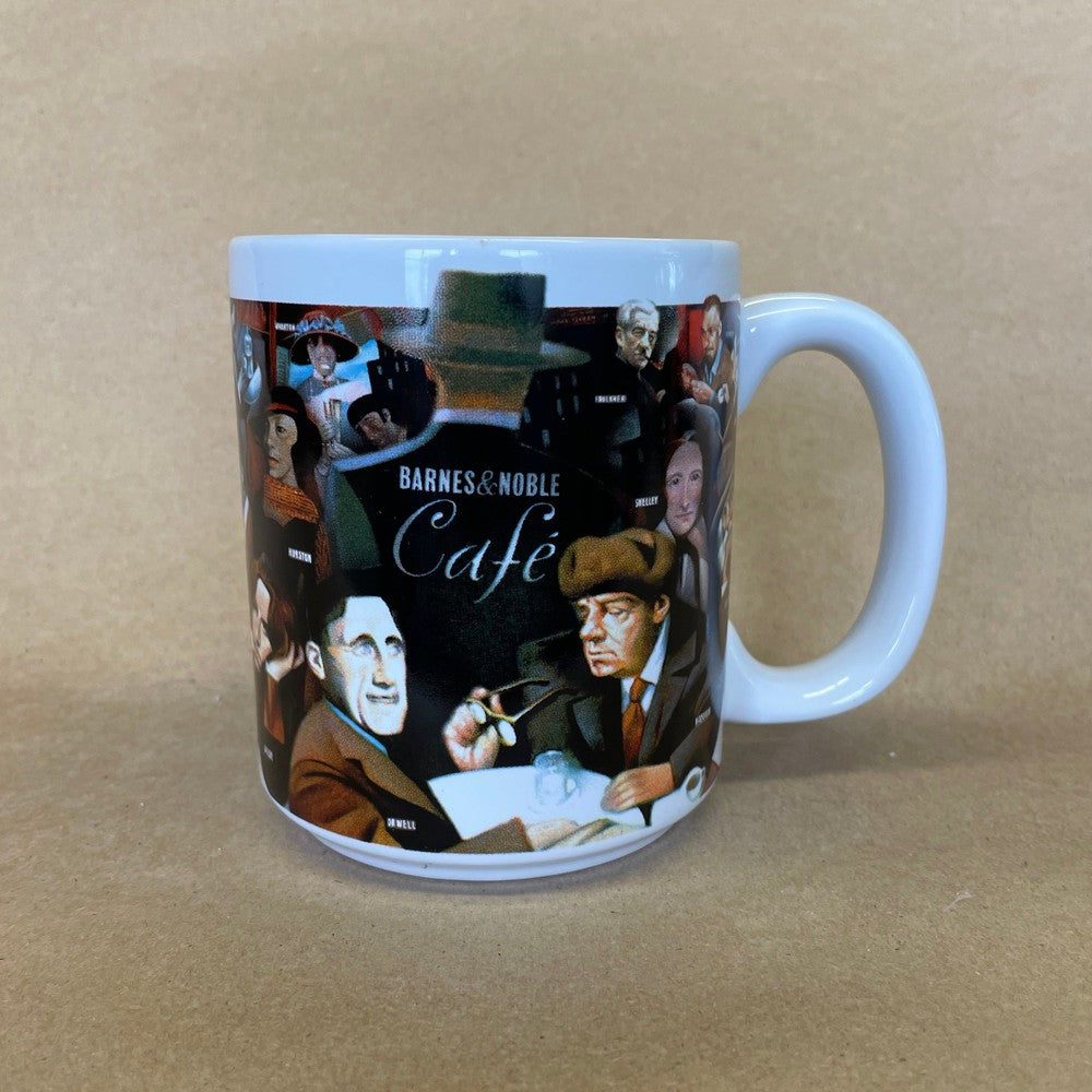 Barnes & Noble Cafe Famous Authors Mug