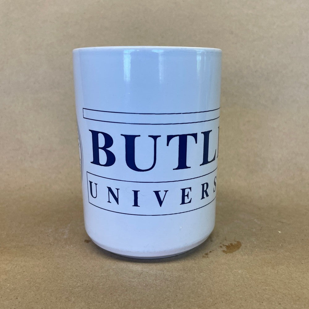 Butler University White Mug