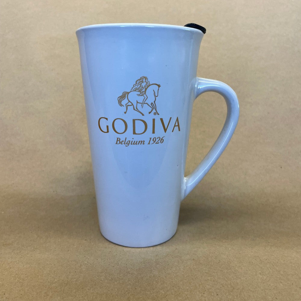 California Pantry Godiva White Travel Tumbler Mug-2014