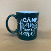 Camp Hair Don't Care Etched Mug