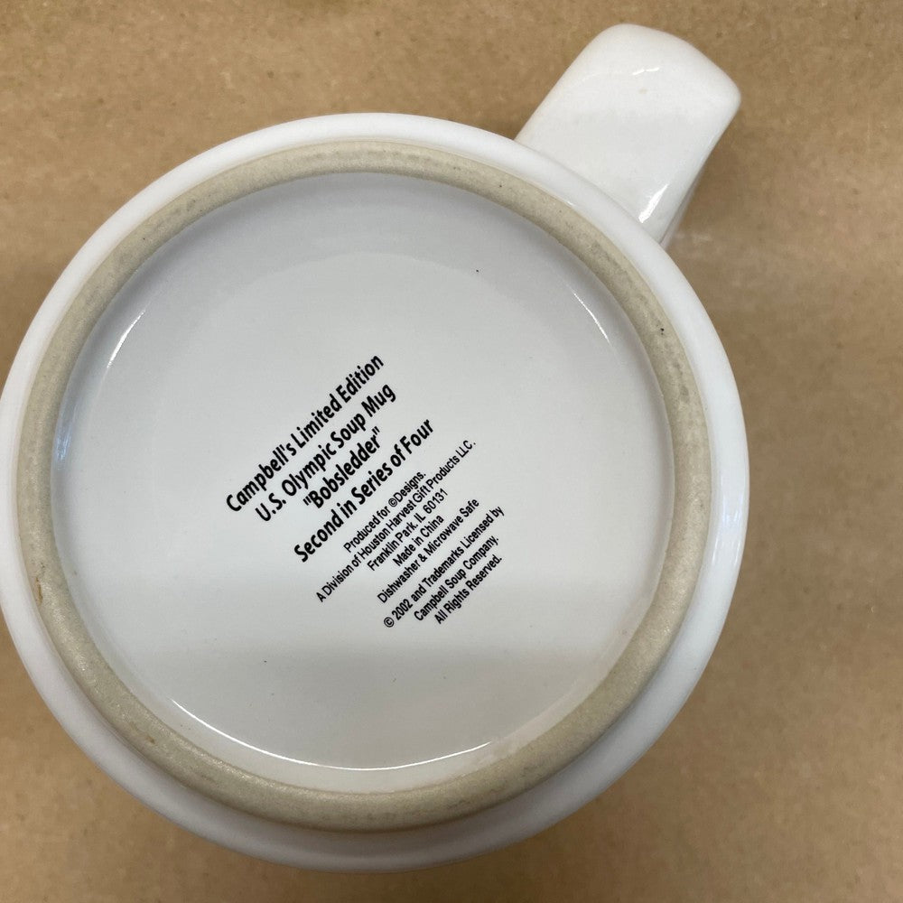 Campbell's Limited Edition Olympic Bobsledder Mug-2002