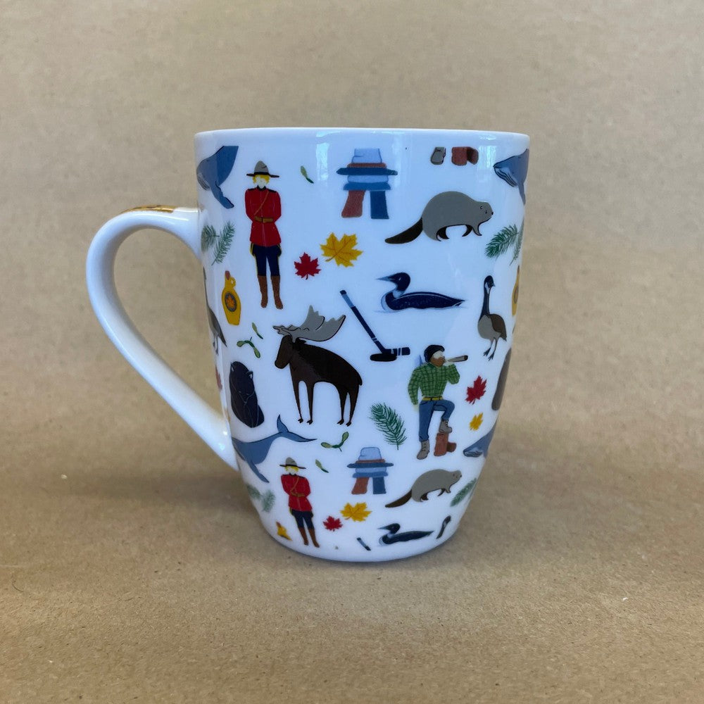 Canada Double Double Icons Mug