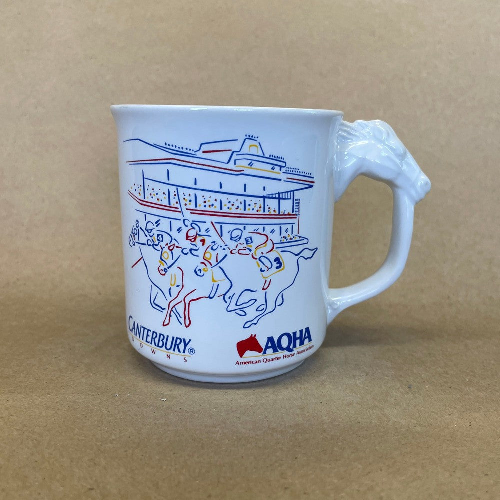 Canturbury Downs American Quarter Horse Association Mug-pre 1990