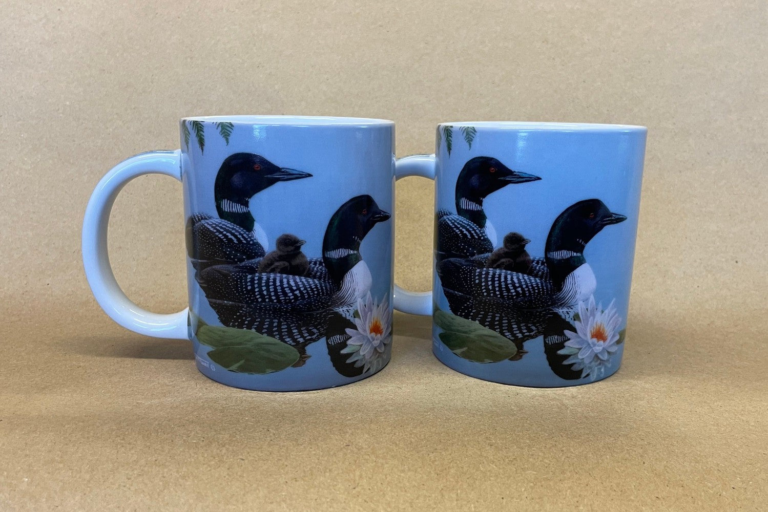 Cape Shore Common Loon Mugs-Pair