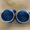 Caribou Coffee Blue Mugs-2014 Pair