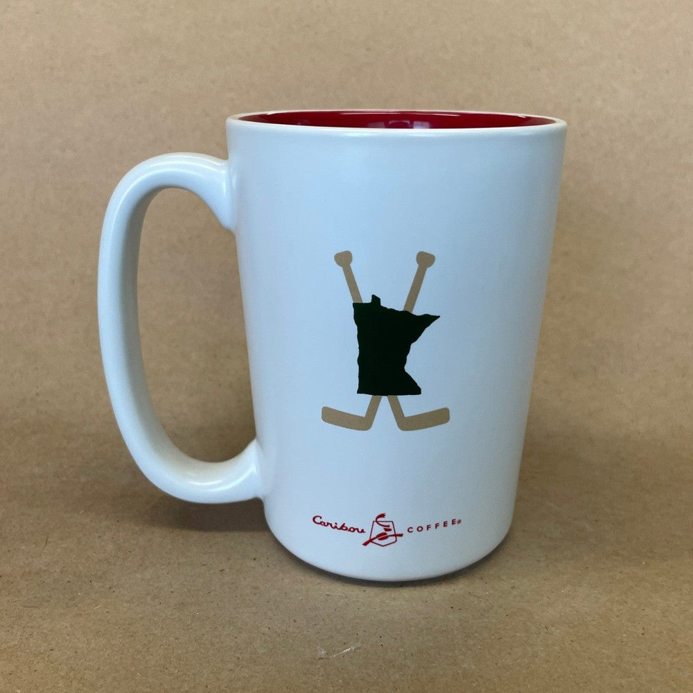 Caribou Coffee Minnesota Hockey Is My Favorite Season Mug-2019