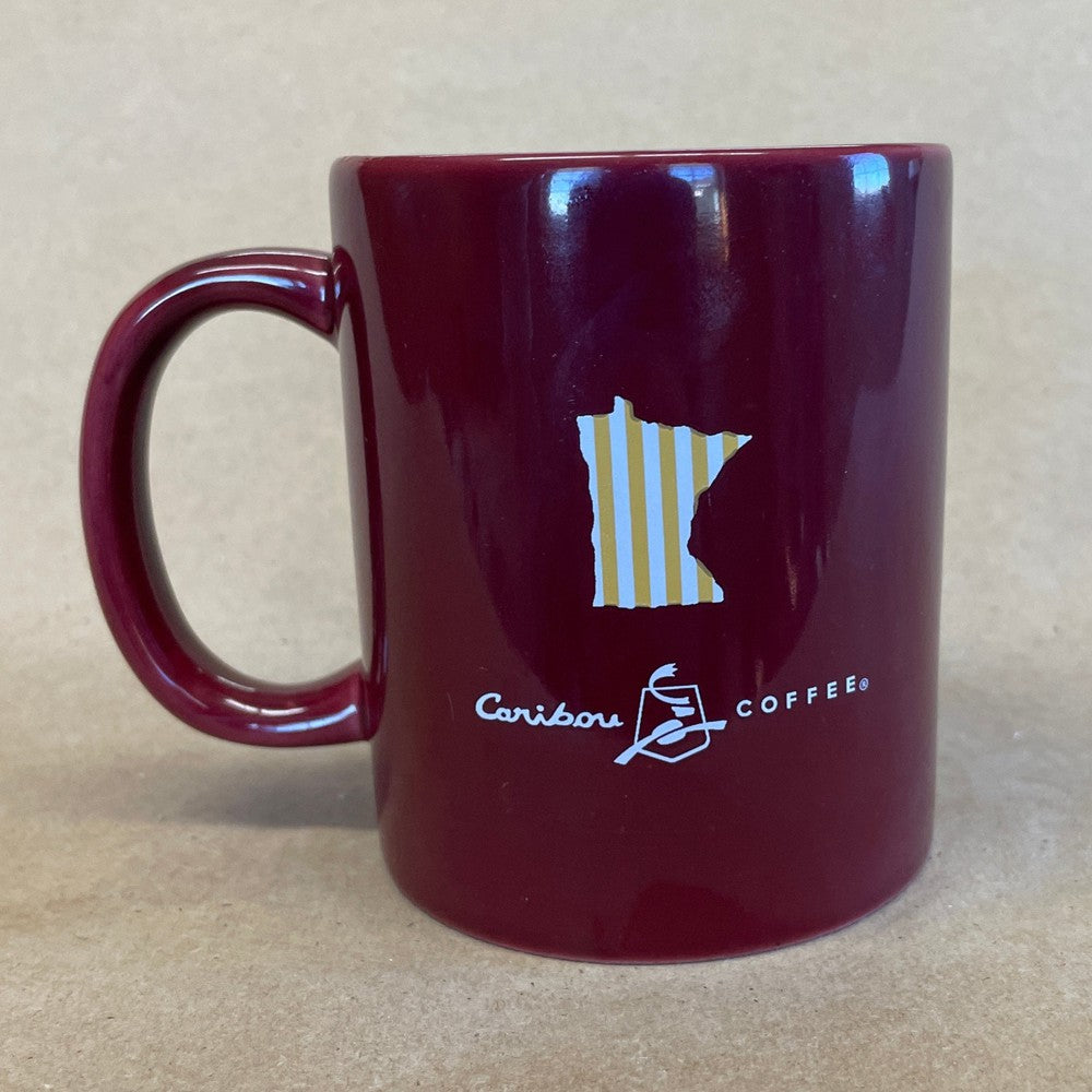 Caribou Coffee Minnesota Maroon and Gold Mug-2018