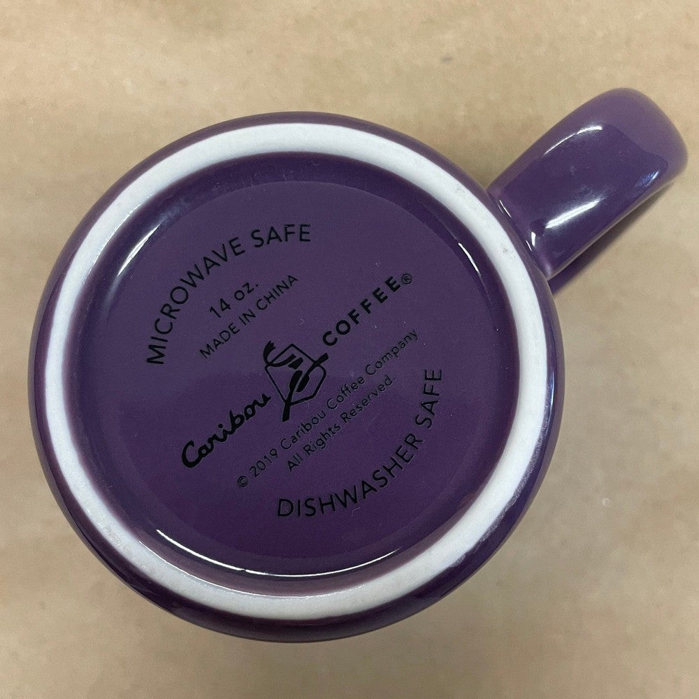 Caribou Coffee Minnesota Purple and Gold Game Day Mug-2019