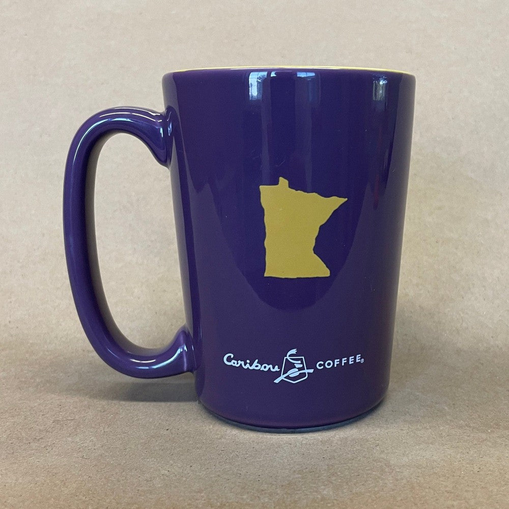 Caribou Coffee Minnesota Purple and Gold Game Day Mug-2019