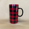 Caribou Coffee Tall Buffalo Plaid Mug-2021