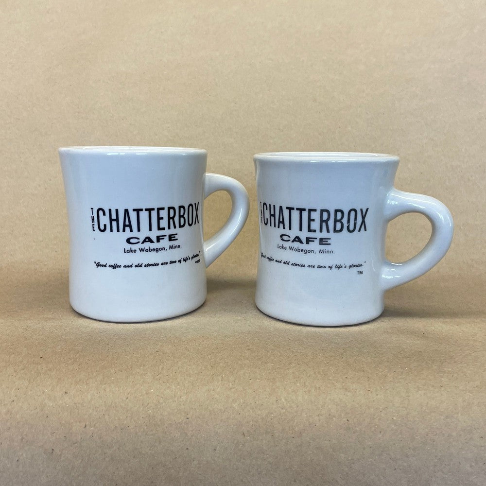 Chatterbox Cafe Lake Wobegon Mugs-Pair
