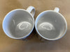 Chicago Cubs Pinstripe Mugs-Pair