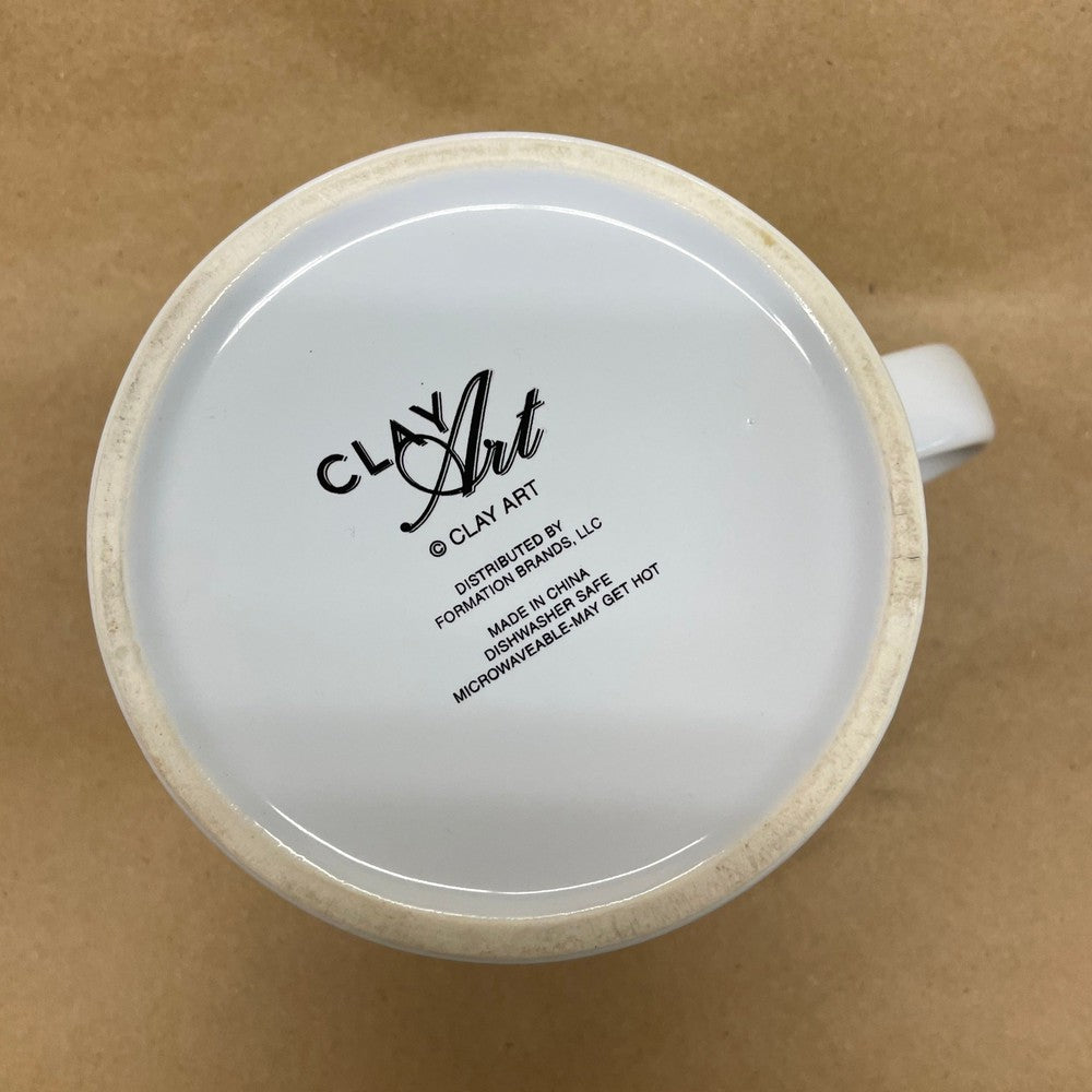 Clay Art Eat Sleep Study Mug