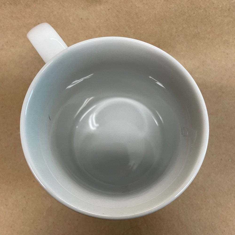 Coca-Cola White with Red Logo Mug