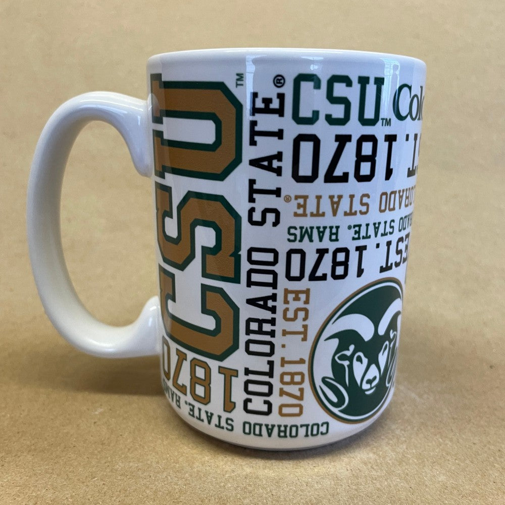 Colorado State University Football Mug