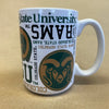 Colorado State University Football Mug