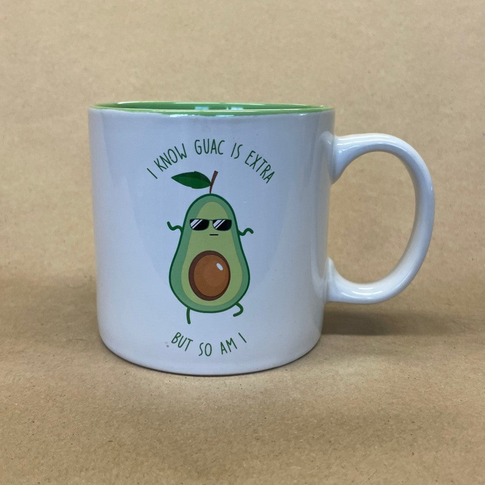 Cracker Barrel I Know Guac Is Extra But So Am I Mug