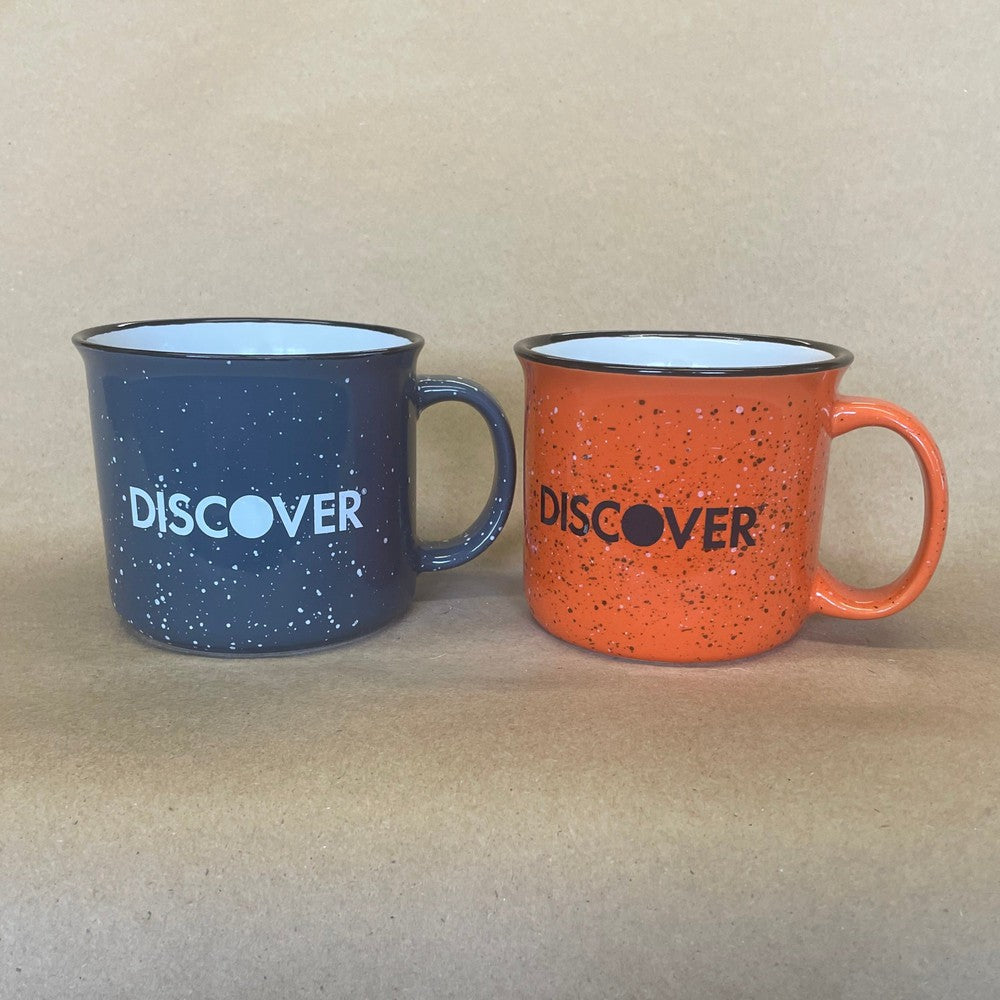 Discover Speckled Mugs Pair