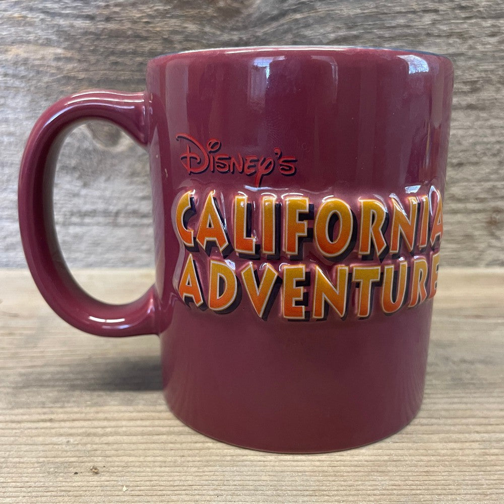 Disney California Adventure Embossed Mug-2002