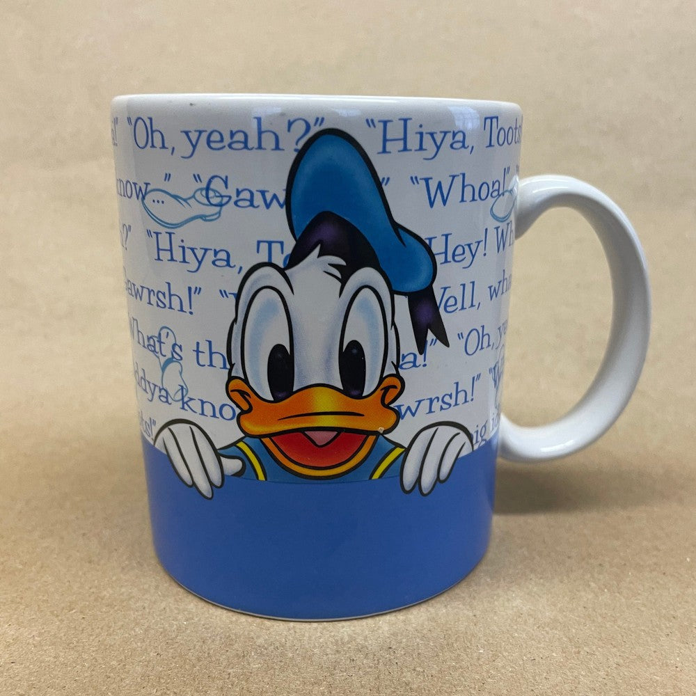 Disney Donald and Goofy Catch Phrases Mug