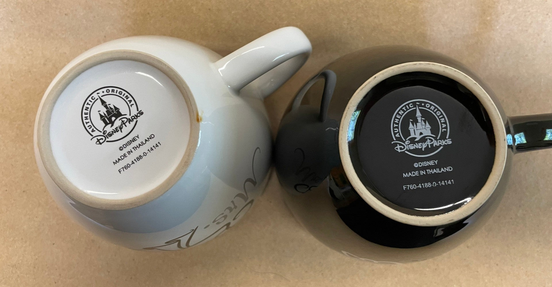 Disney Mr. and Mrs. Mugs