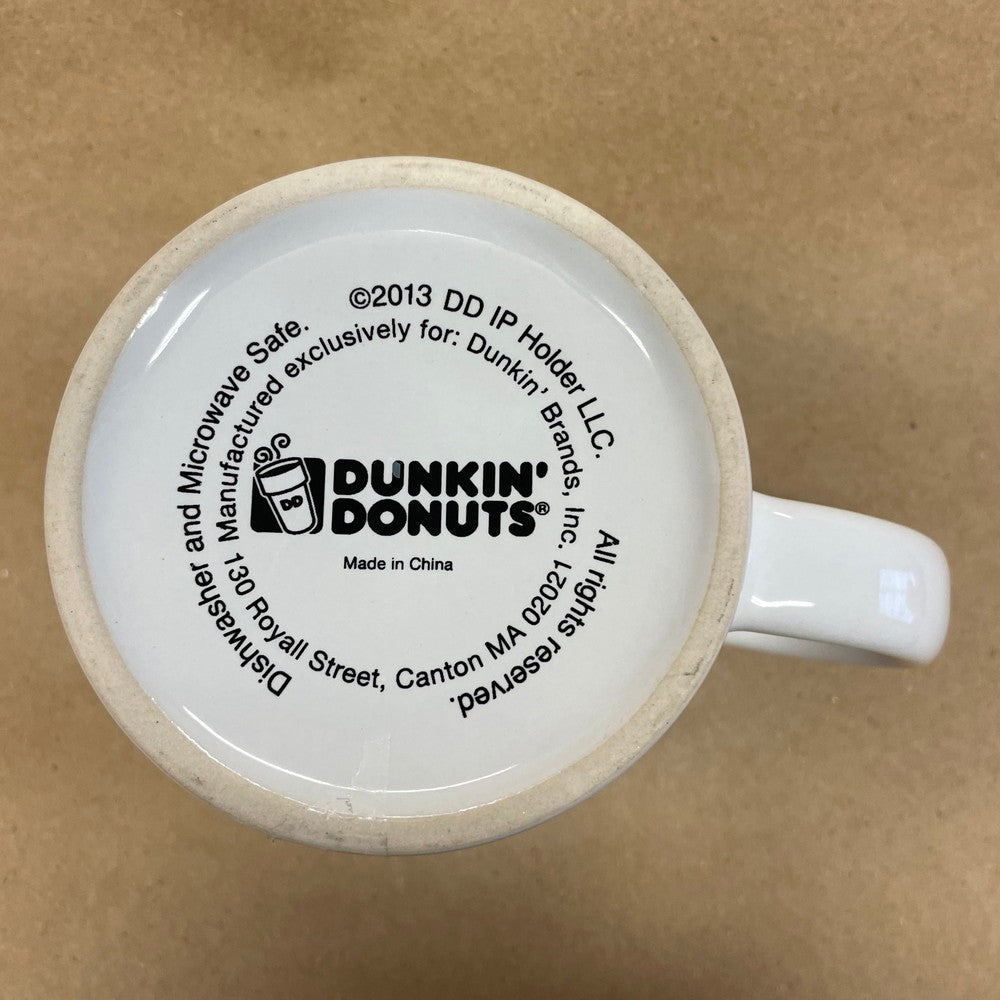 Dunkin' Donuts Vermont Runs on Dunkin' Mug-2013