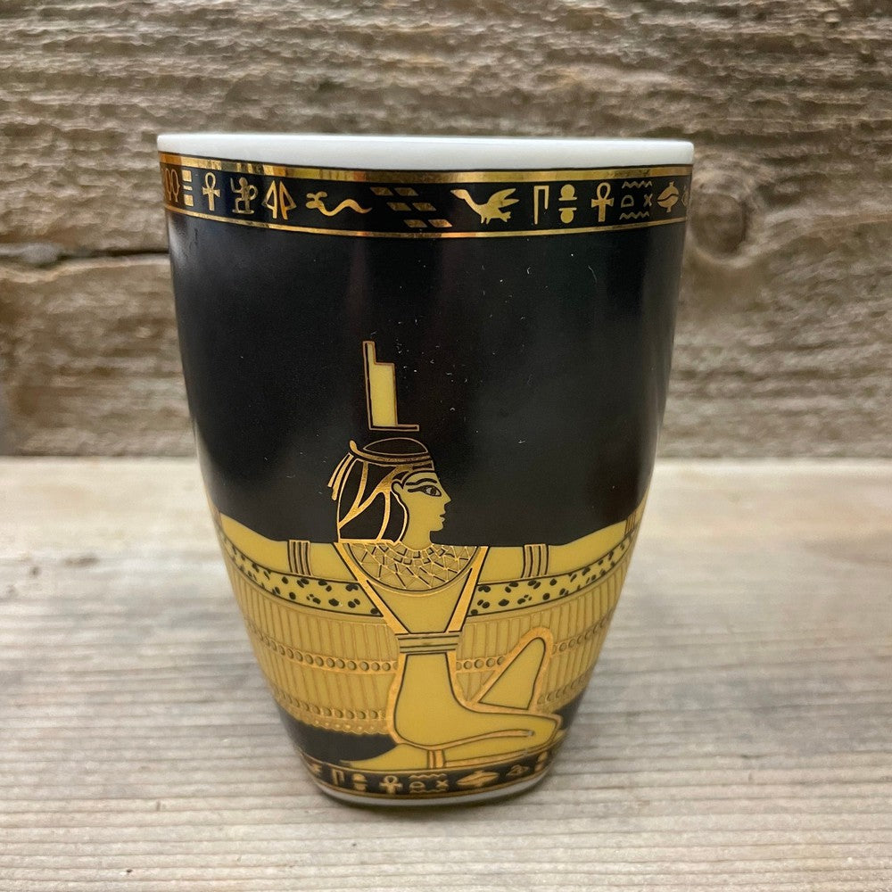 Egyptian Sphinx Black and Gold Mug