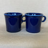 Fiesta Cobalt O Ring Handle Mugs-Pair