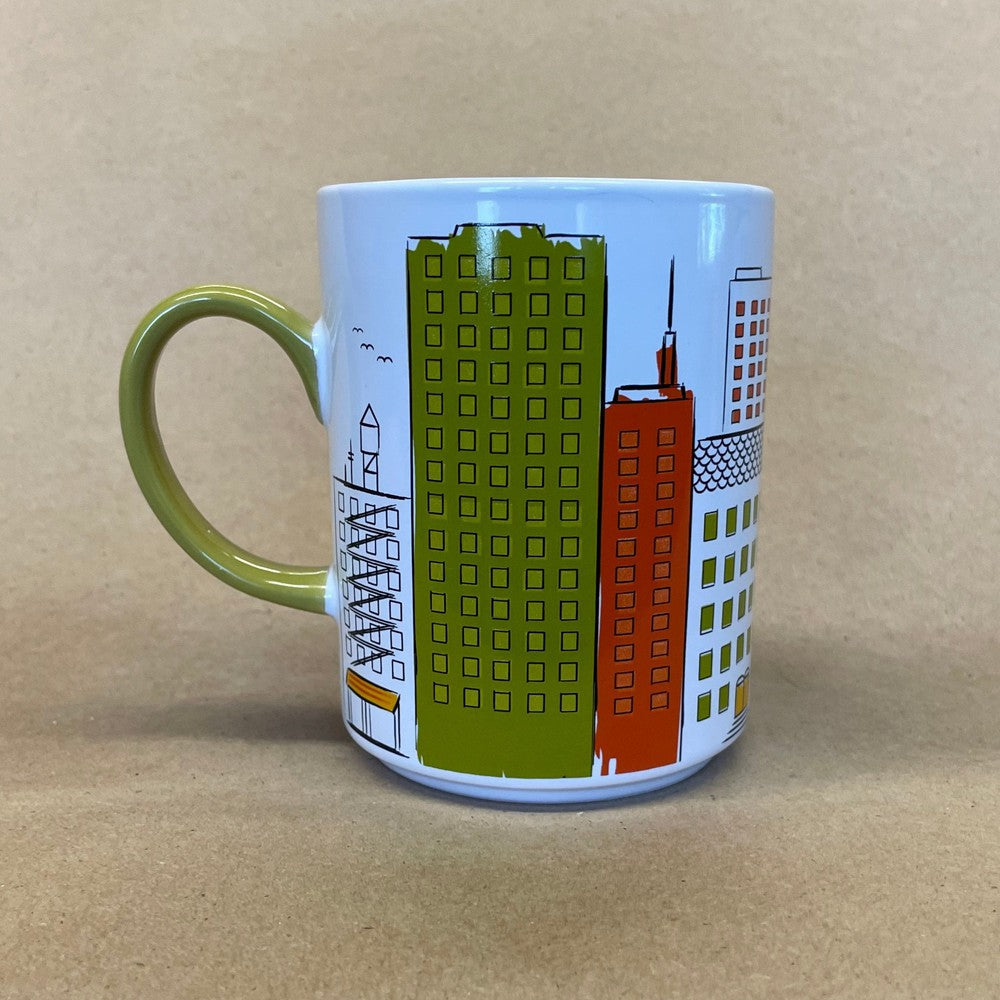 Food Network Illustrated Skyline Mug