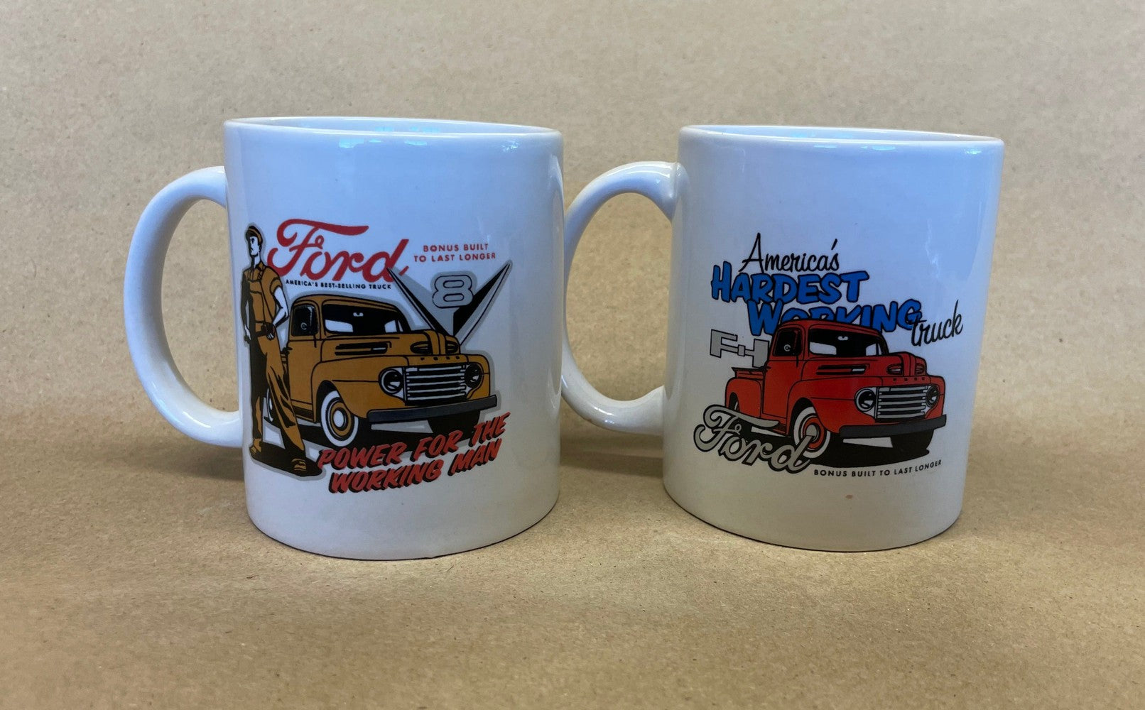 Ford Truck Mugs-Pair