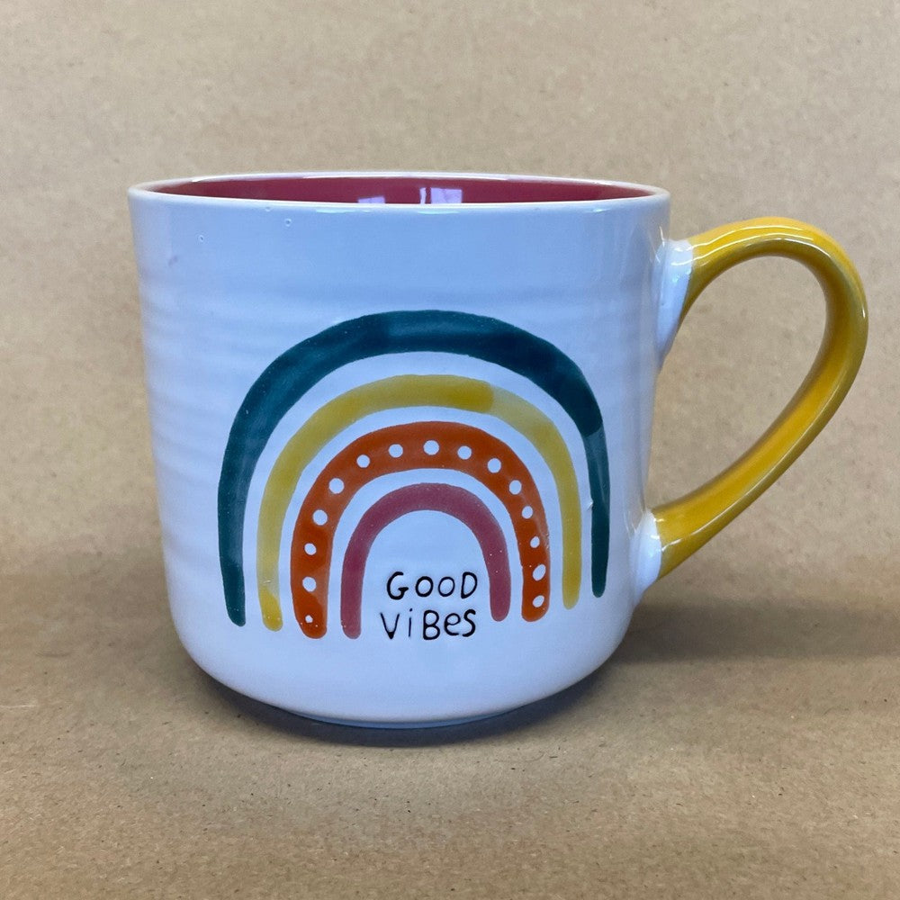 Good Vibes Rainbow Mug