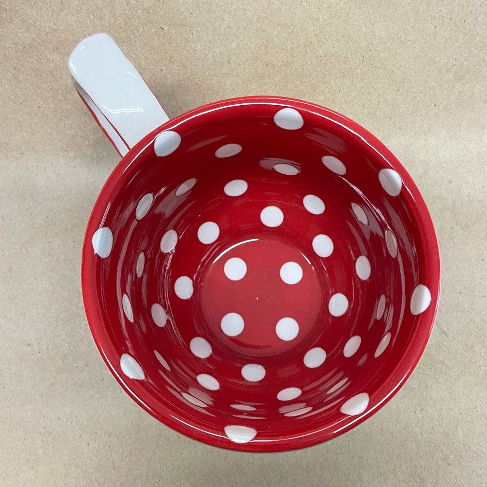 Grateful for Weekends Polka Dot Mug