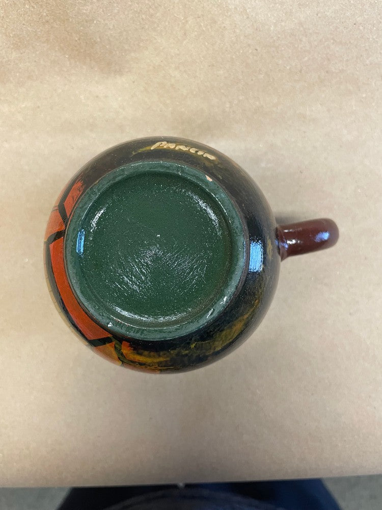 Hand Painted Signed Ecuador Mug