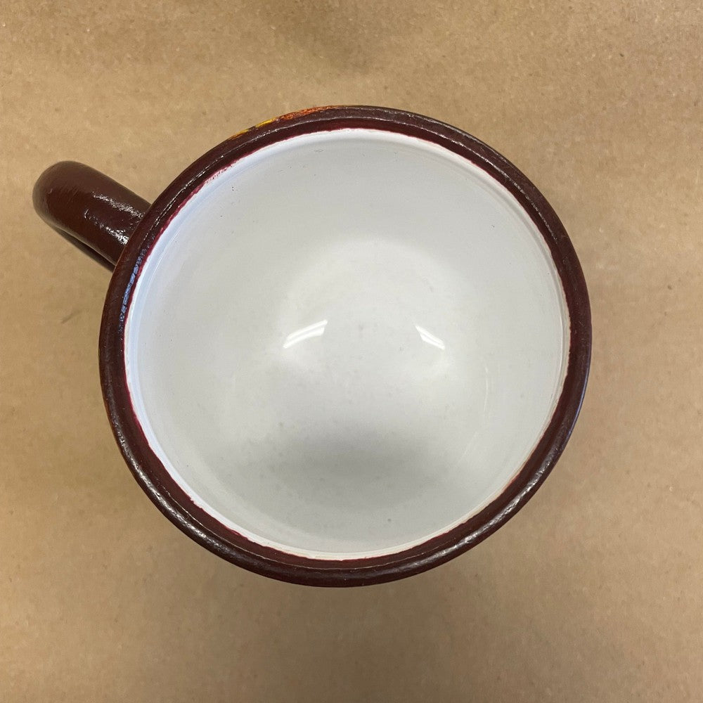 Hand Painted Signed Ecuador Mug