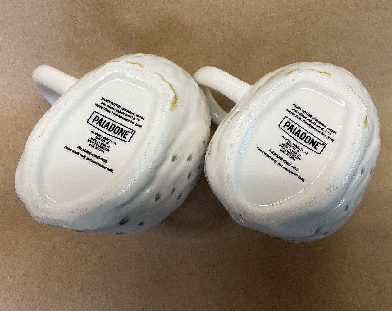 Harry Potter Hedwig Wizarding World White Owl Mugs-Pair