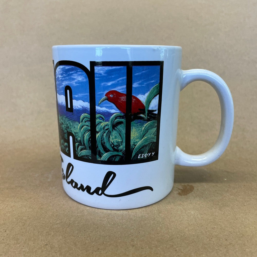 Hawaii Big Island Artwork by Eddy Y Mug-2017