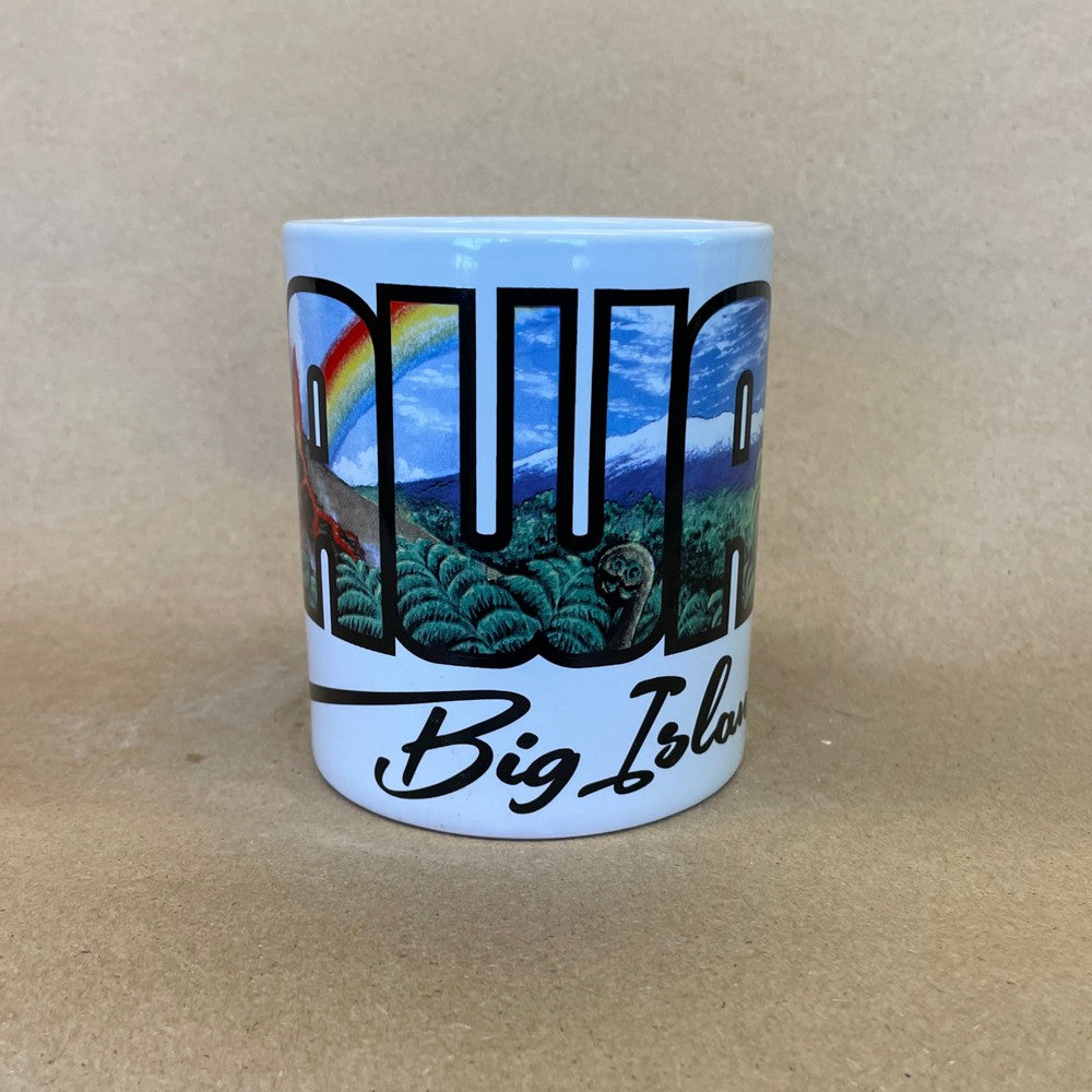 Hawaii Big Island Artwork by Eddy Y Mug-2017